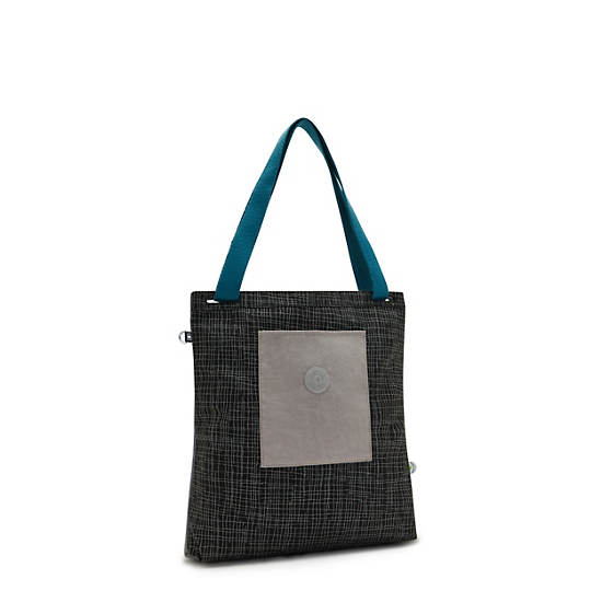 Kipling Annas Tote Tassen Zwart Grijs | BE 1439GS